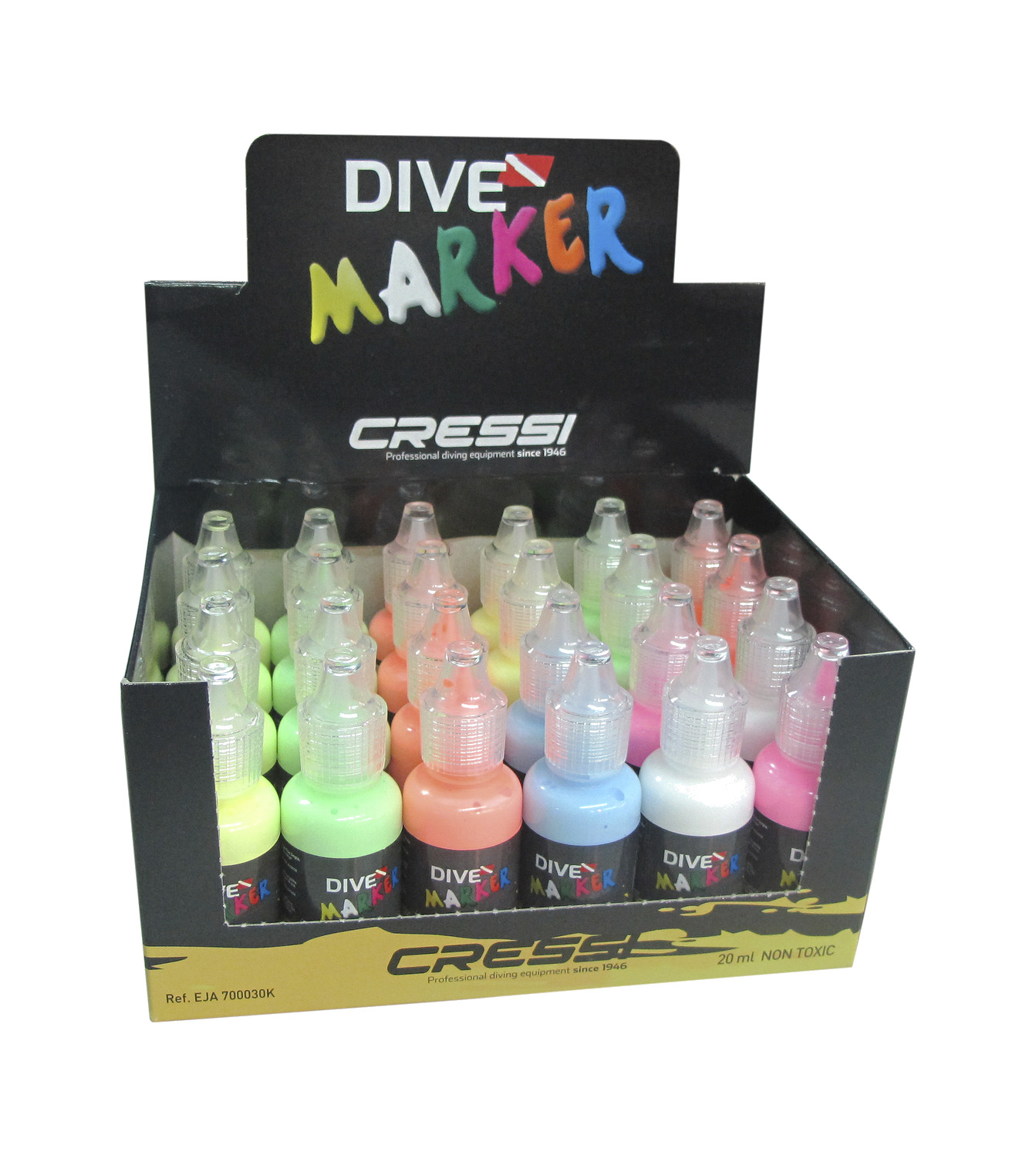 pintura 3d flexible para personalización e identificación del equipo de buceo - accesorio de buceo cressi